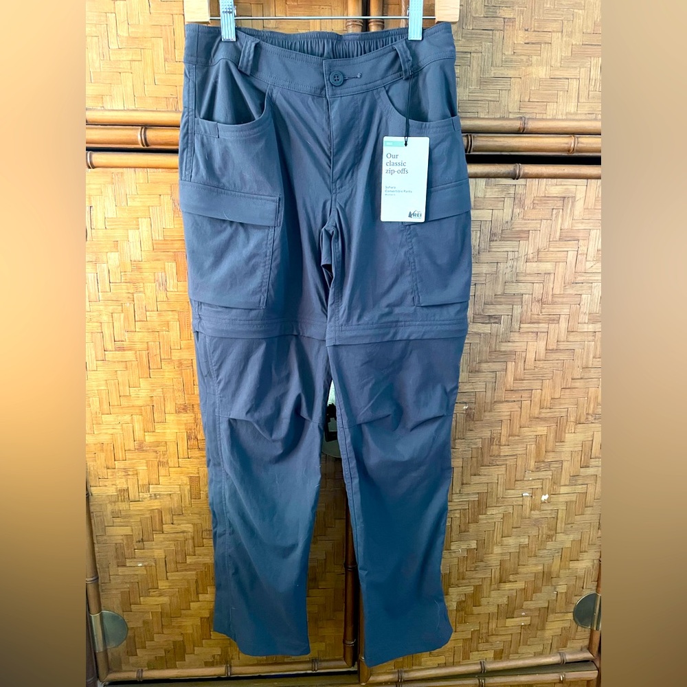 NWT REI Sahara Convertible Pant - 4petite - active hiking pants